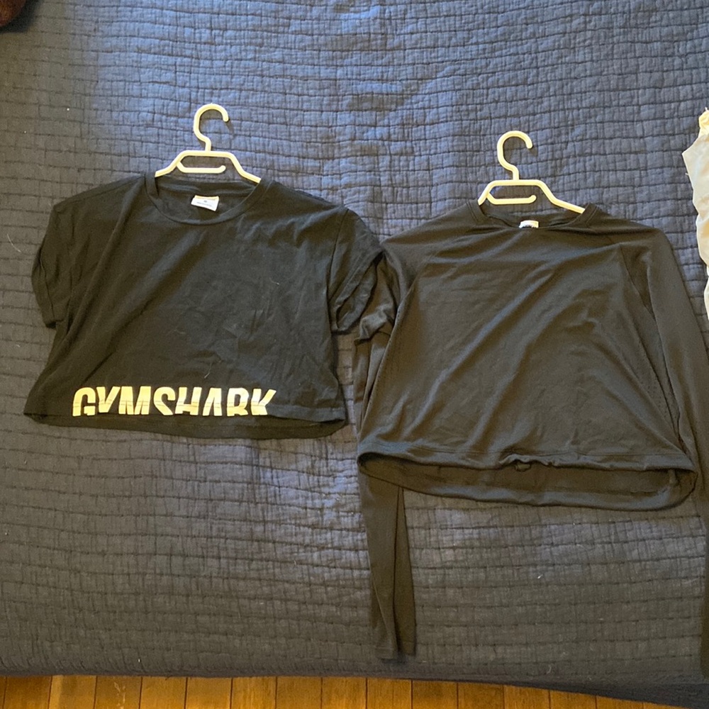 gymshark, both womens medium